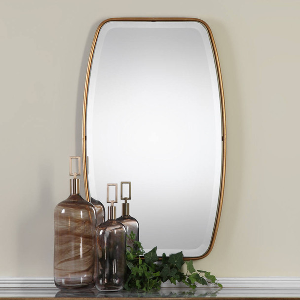 Canillo Antiqued Gold Mirror - Melbourne, Sydney, Brisbane delivery