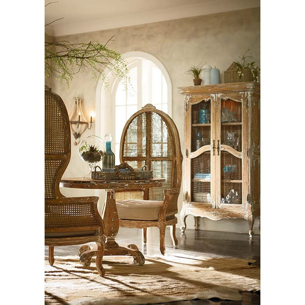 Chelsea Foyer Table - Size: 75H x 100W x 100D (cm) - Oriental style