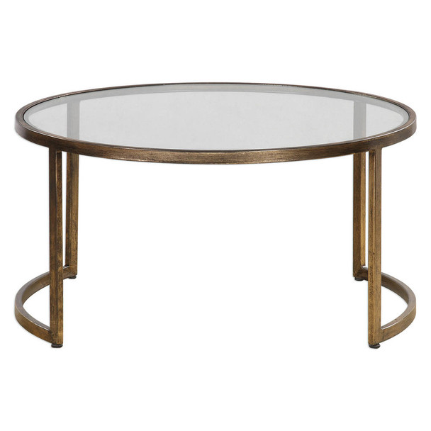 Rhea Nested Coffee Tables S/2 - Sale on Mid-Century Modern style Accent Tables