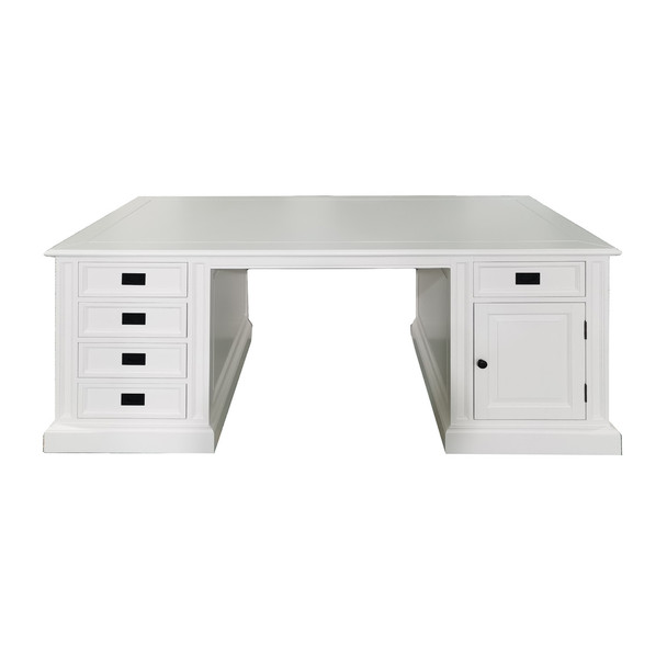 Maison Classic Writing Desk - Classic White