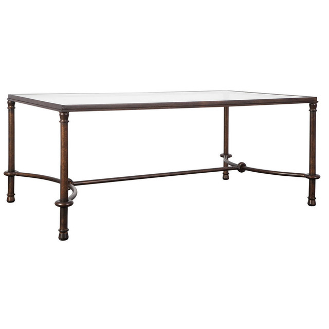 Warring Iron Coffee Table Coastal Style Accent Table
