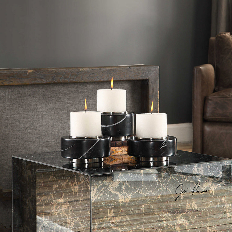 Alice Candleholders S/3 by Uttermost