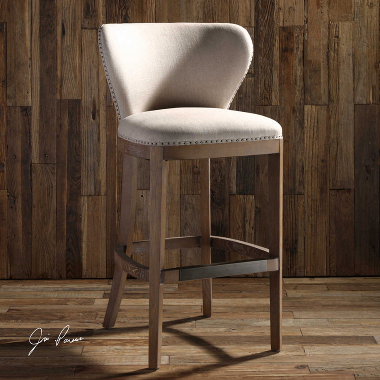 Adiris Bar Stool by Uttermost