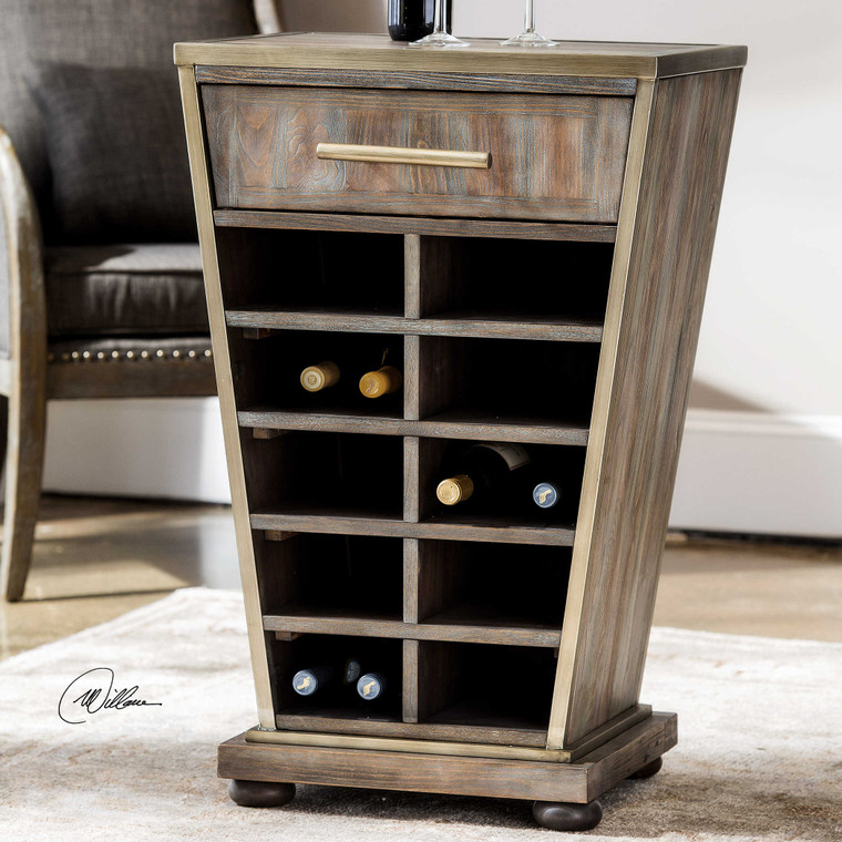 Yantra Wine Table by Uttermost