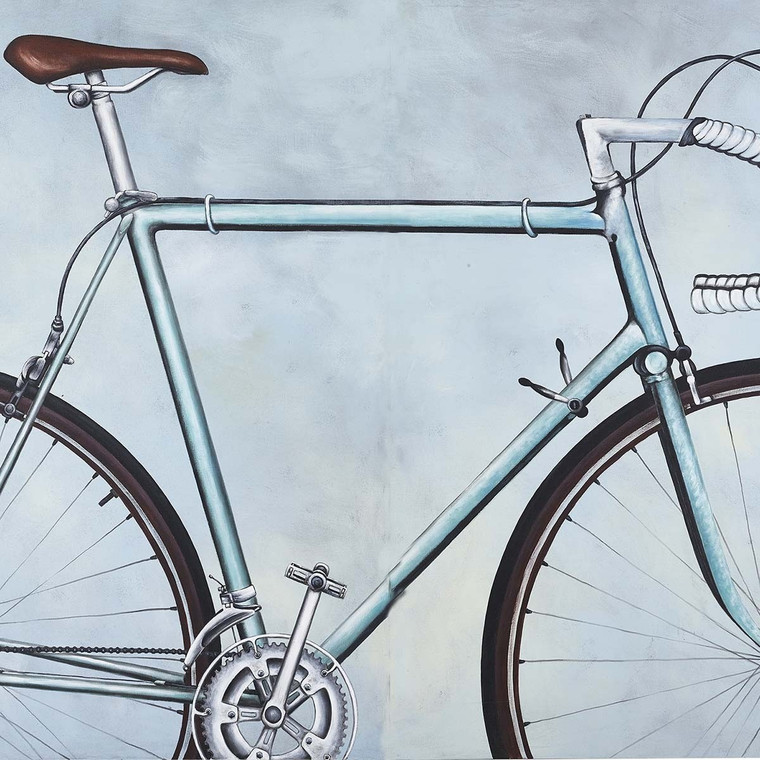 Retro Road Racing Bicycle Canvas Art (C917) - No Frame