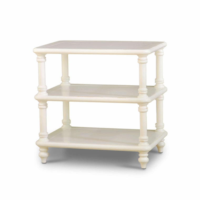 Square Tropic Lamp Table - Size: 69H x 71W x 52D (cm)