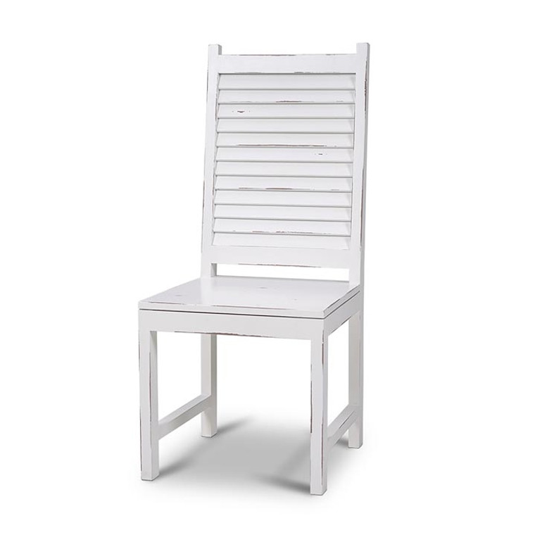 Shutter Dining Chair - Size: 109H x 51W x 57D (cm)