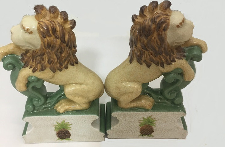 Lion Bookends