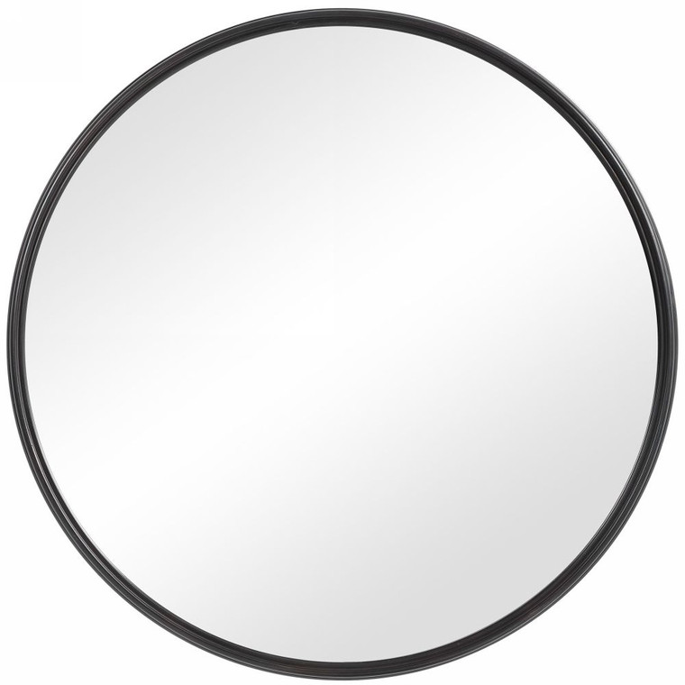 Belham Round Iron Mirror - Size: 89H x 89W x 4D (cm)