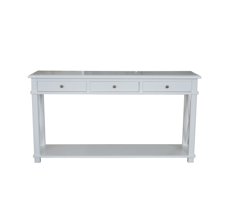 Xavier Console 150cm Matt White