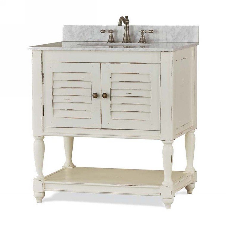 Cottage Guest Vanity - Size: 92H x 87W x 60D (cm)