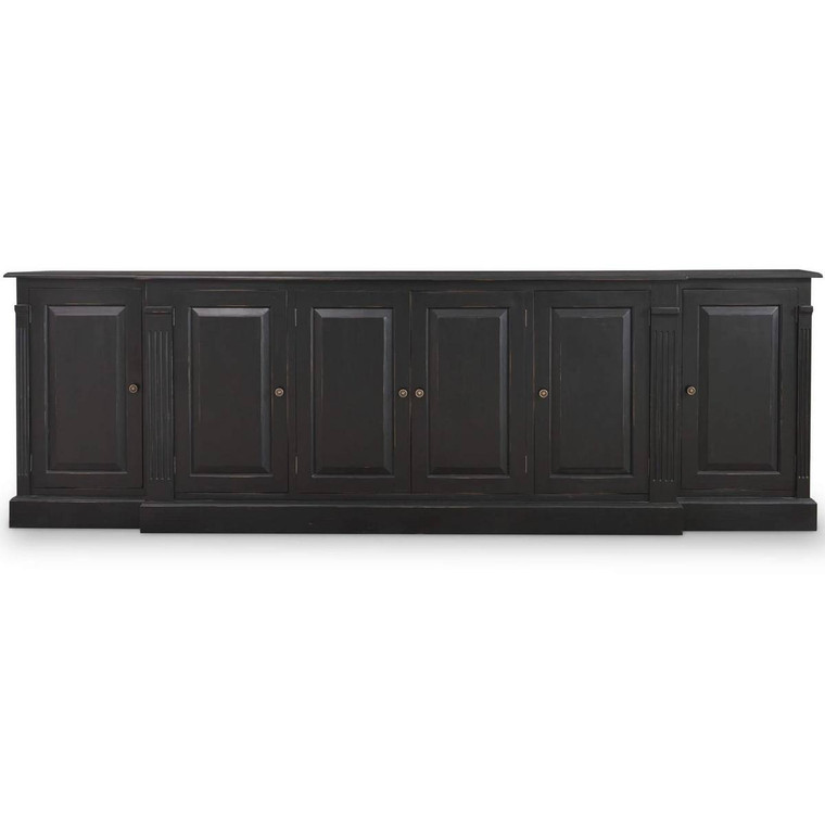 French Hens Media Console - Size: 98H x 310W x 37D (cm)