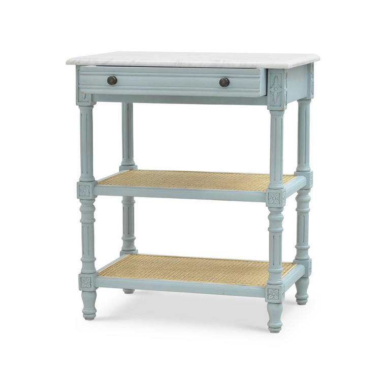 Melissa Side Table w/ Marble Top