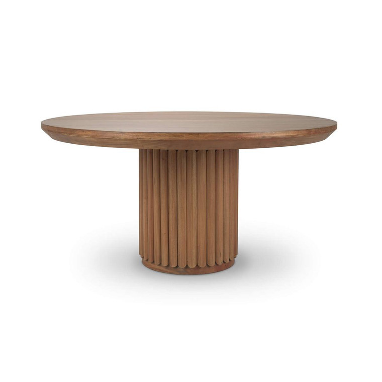 Portobello Round Dining Table 150cm - Size: 76H x 150W x 150D (cm)