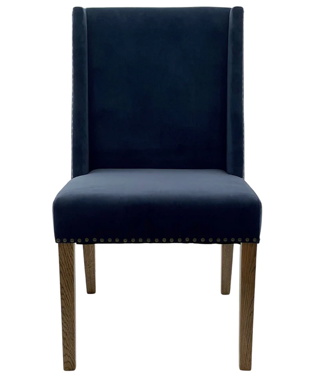 Hervier Dining Chair - Navy