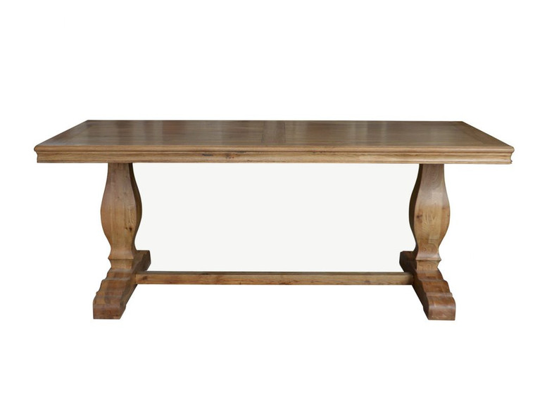 Trestle Dining Table 200cm Natural Oak