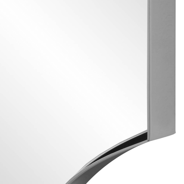 Lennox Nickel Tall Mirror - Size: 183H x 61W x 3D (cm)