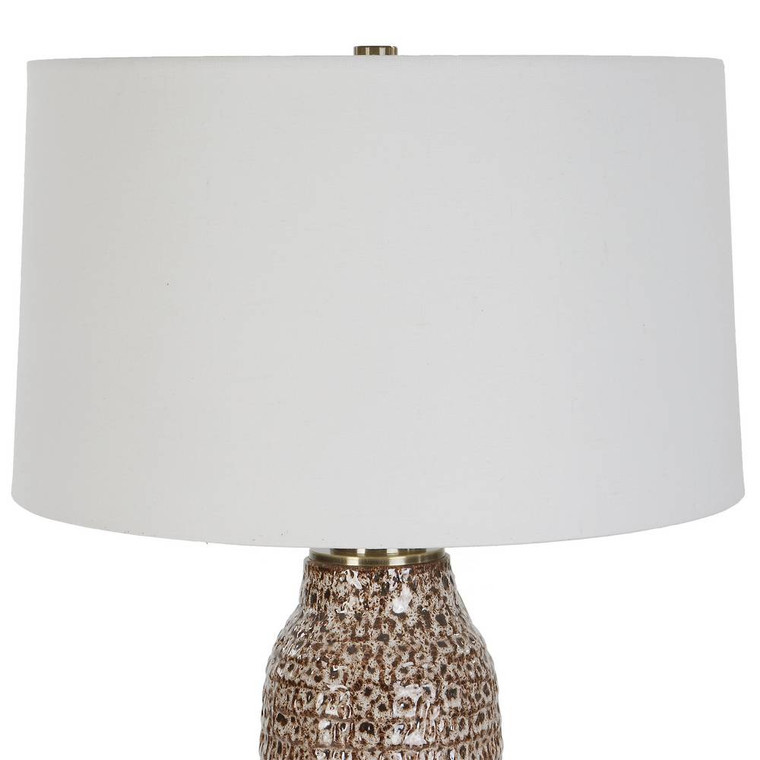 Padma Mottled Table Lamp - Size: 79H x 46W x 46D (cm)