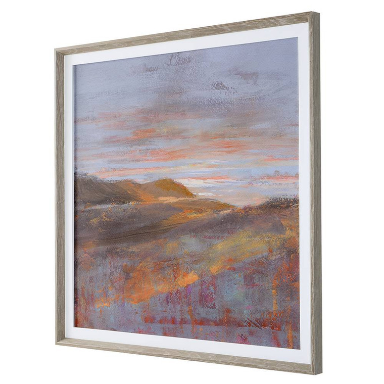 Dawn On The Hills Framed Print - Size: 123H x 123W x 5D (cm)