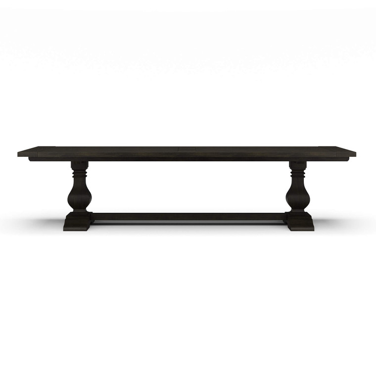 Provincial Trestle Dining Table 3m - Black Wash
Has slight imperfections in wood- Sale item