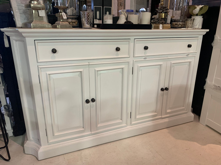 Auvergne 4 Door Buffet - White