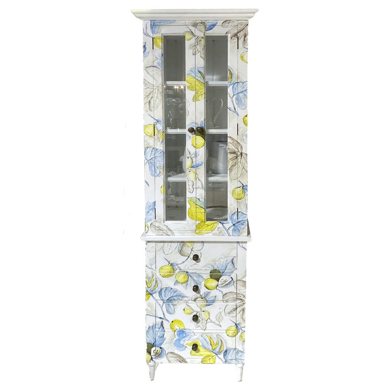 Jefferson Tall Bath Cabinet - Size: 213H x 61W x 41D (cm)