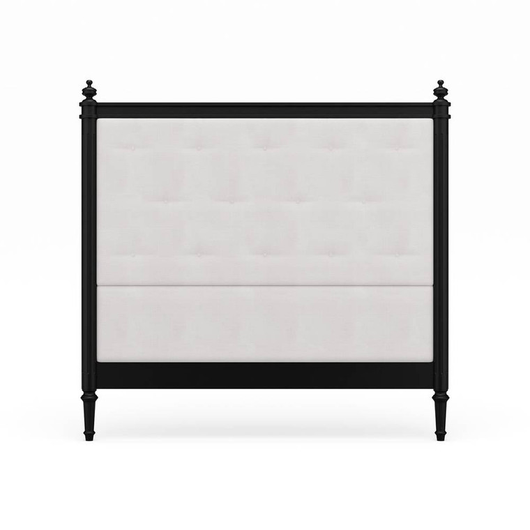 Kelly Upholstered Headboard Queen - Size: 160H x 165W x 9D (cm) - Countryside style Bedroom furniture