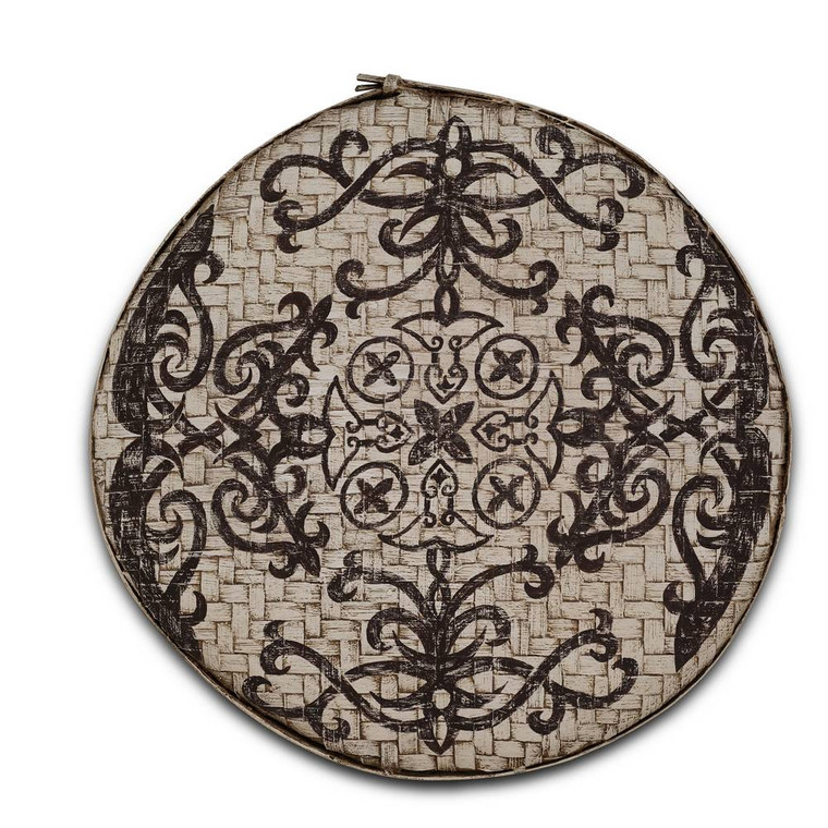 Padi Tray Medium - Size: 5H x 40W x 40D (cm) - Oriental style  furniture