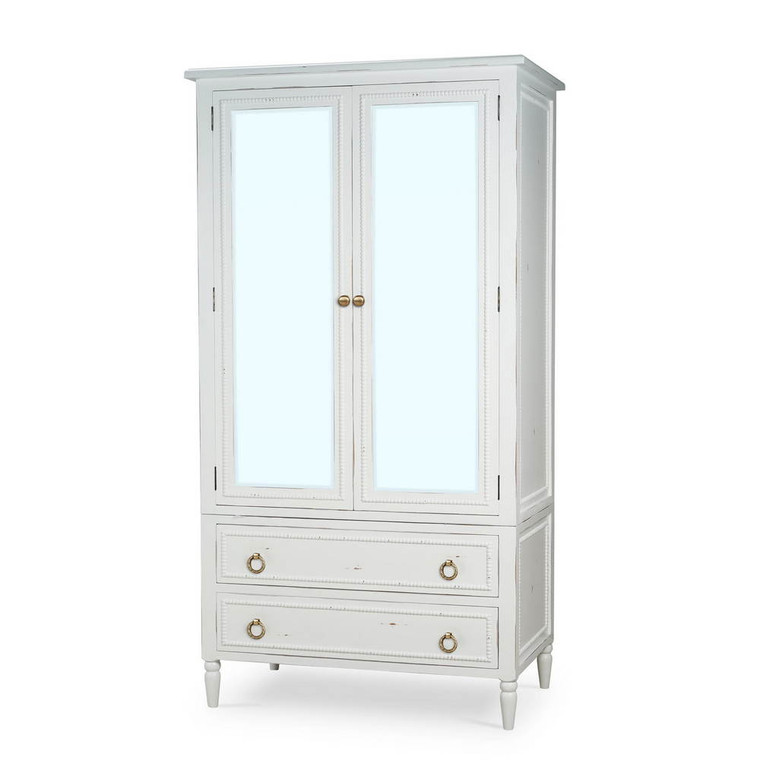 Cholet Wardrobe w/ 2 Drawer - Traditional style Bedroom furniture