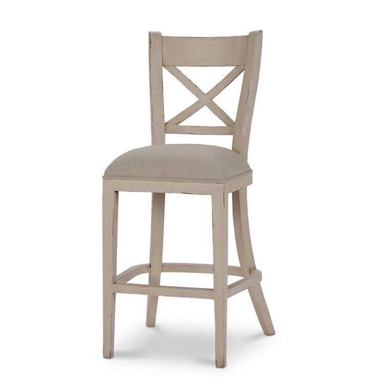 Somerset Barstool w/ Upholstered Seat - French Provincial style Kitchen furniture