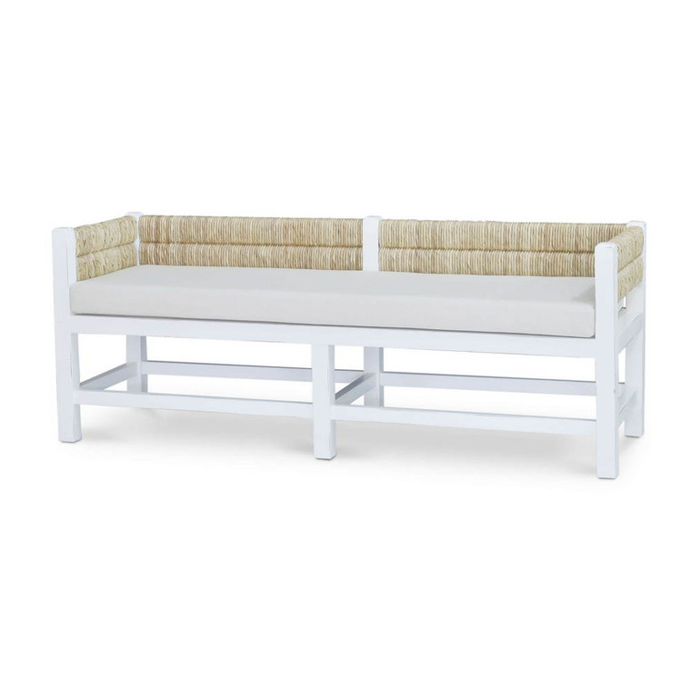 Hunter Bench w/ Cushion - Coastal style Bedroom furniture