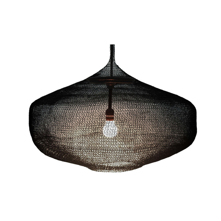 Clementine Wire Pendant - Size: 33H x 73W x 73D (cm) - Organic style  furniture