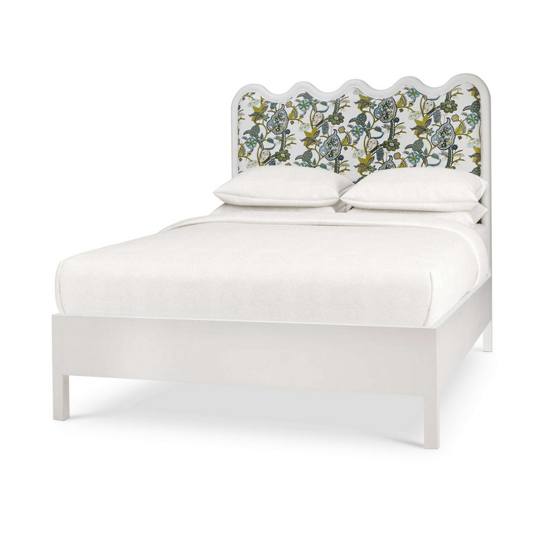 Chloe Loop Queen Bed - Size: 162H x 161W x 216D (cm) - Boho style Bedroom furniture