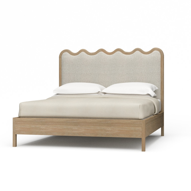 Chloe Loop Bed King - Size: 162H x 201W x 216D (cm) - Boho style Bedroom furniture