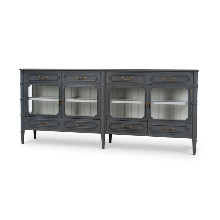 Grosvenor Sideboard w/ Drawers - Size: 106H x 244W x 46D (cm) - Oriental style Dining Room furniture