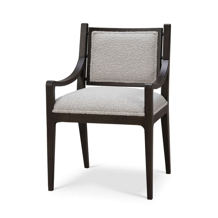 Milano Dining Chair w/ Upholstered Seat & Back - Size: 89H x 58W x 59D (cm) - Mid-Century style Dining Room furniture