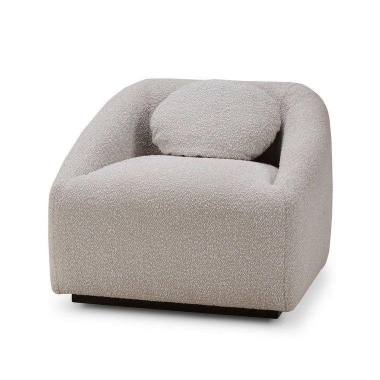 Benjamin Swivel Chair - Size: 75H x 86W x 90D (cm) - Hamptons style Occasional furniture