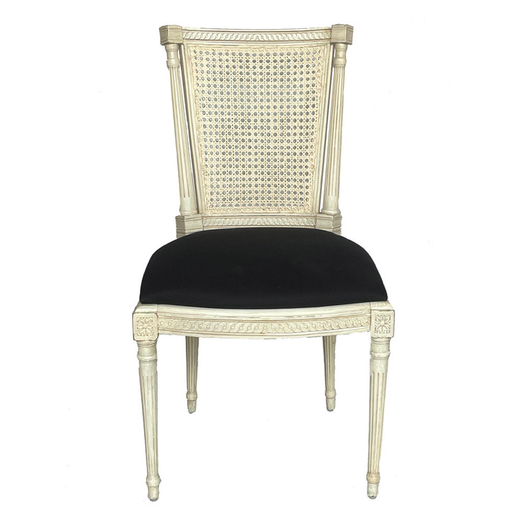 Taylor Dining Chair - Sea Mist White / Navy