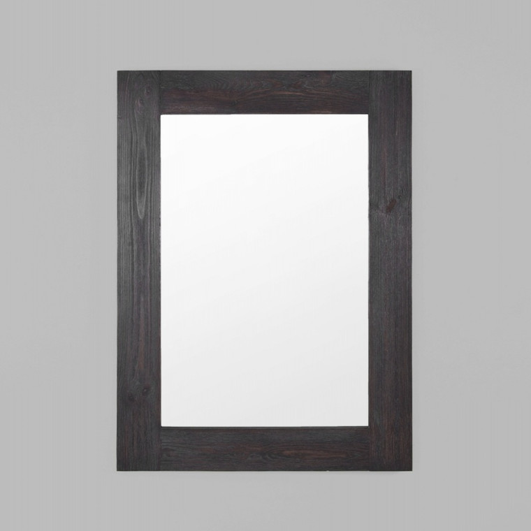 Rustic Timber Dark Mirror 84X115