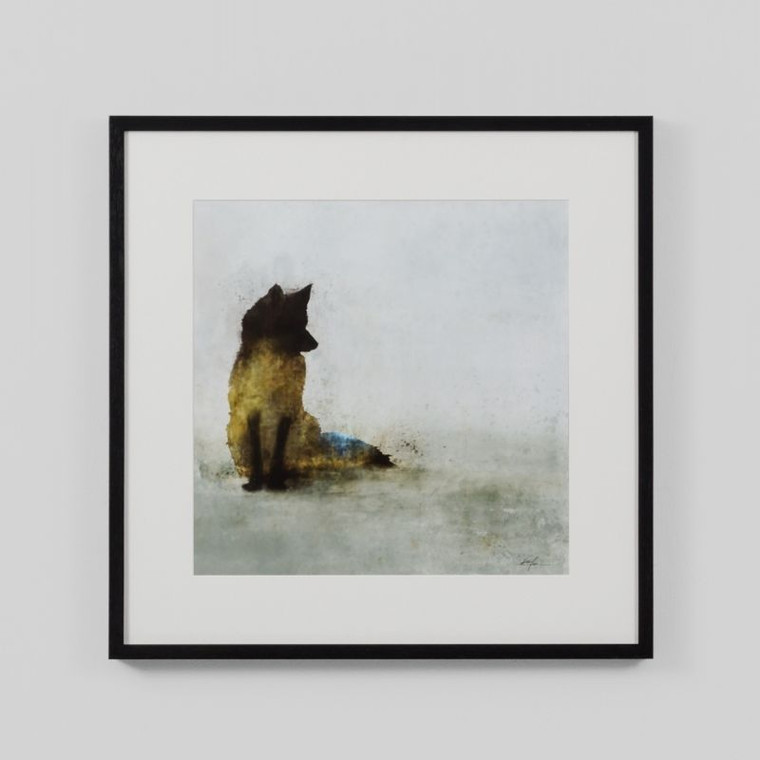 Framed Print: Friendly Fox