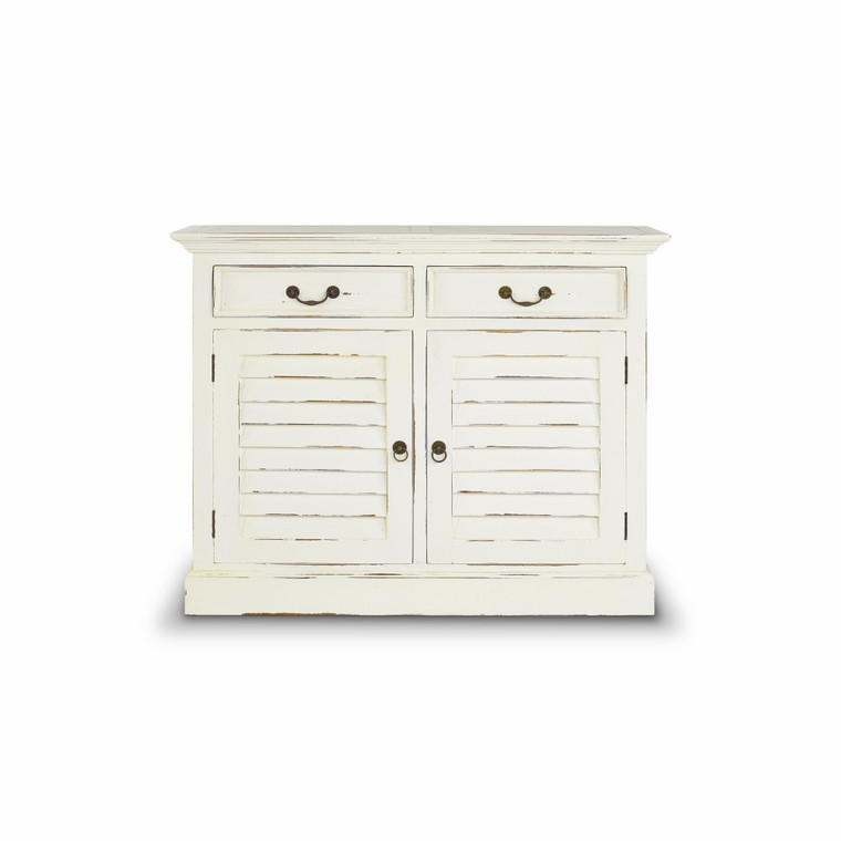 Shutter Narrow Sideboard - Size: 90H x 113W x 31D (cm)