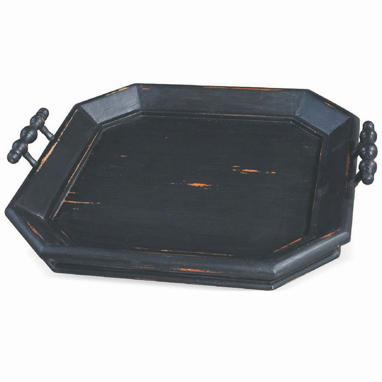 Victorian Long Octagonal Tray - Size: 11H x 61W x 61D (cm)