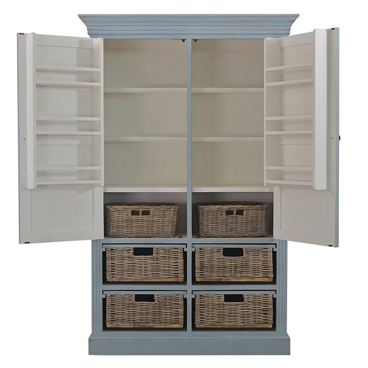 Sonoma Storage with Baskets Barn Style Style Kitchen Furniture