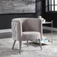 Haider Tufted Accent Chair - Size: 79H x 72W x 72D (cm) - Mid-Century Modern style