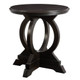 Maiva Black Side Table Contemporary style Occasional Decor