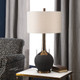 Arnav Textured Black Lamp - Melbourne, Sydney, Brisbane delivery
