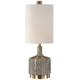 Darrin Gray Table Lamp Geometric style Table Lamp Decor