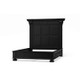 Charleston King Bed - Size: 183H x 236W x 229D (cm) Batavia Black