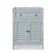 Shutter Vanity w/ Out Marble & Sink - Hamptons style Bath & Laundry furniture