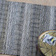 Bolivia Blue 8 X 10 Rug - Size: 305H x 244W x 1D (cm) - Contemporary style